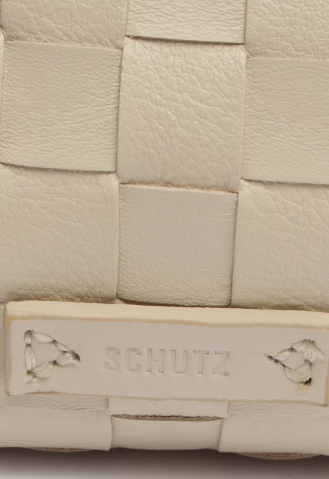 BOLSA CLUTCH DAILA PEQUENA COURO BRANCA